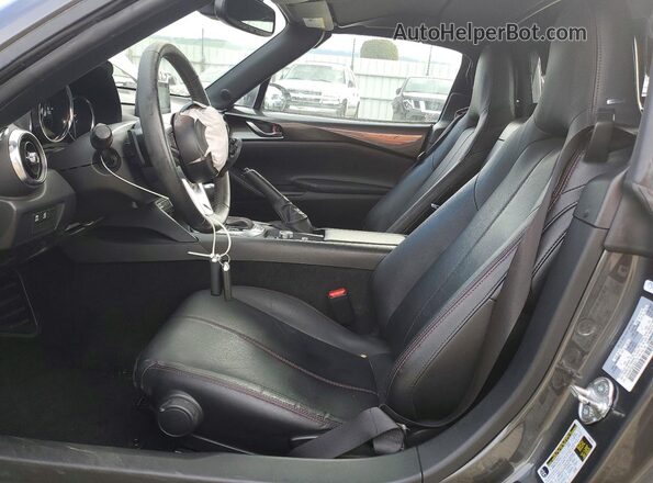 JM1NDAM72K0302173 2019 MAZDA MX-5 Gray Front interior view
