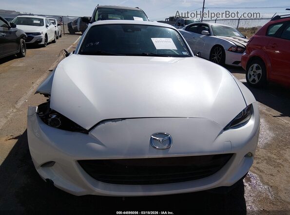 JM1NDAM72M0453226 2021 MAZDA MX-5 MIATA RF White Vista del cuadro de instrumentos
