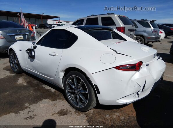 JM1NDAM72M0453226 2021 MAZDA MX-5 MIATA RF White Trasero izquierdo