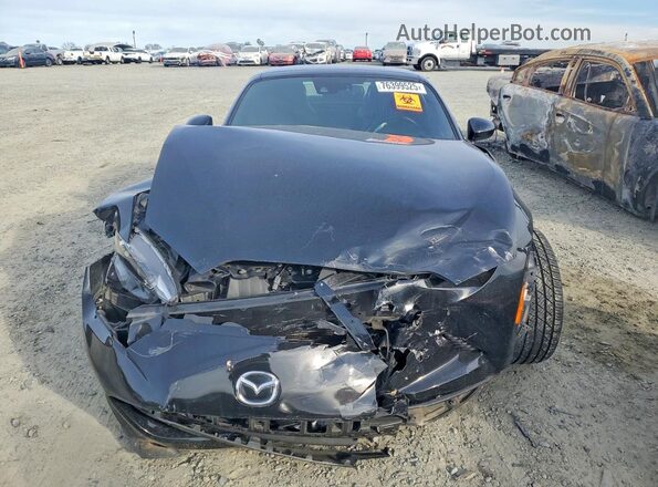 JM1NDAM73H0105764 2017 MAZDA MX-5 Black Widok z przodu