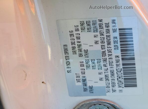 JM1NDAM73H0107403 2017 MAZDA MX-5 White Engine compartment view