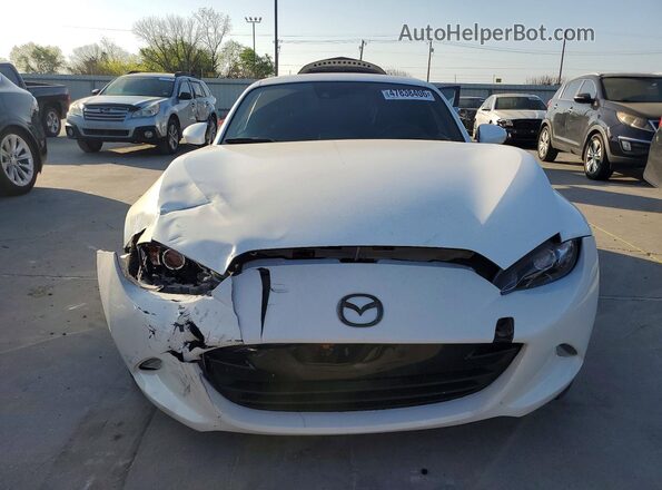 JM1NDAM73H0107403 2017 MAZDA MX-5 White Front view