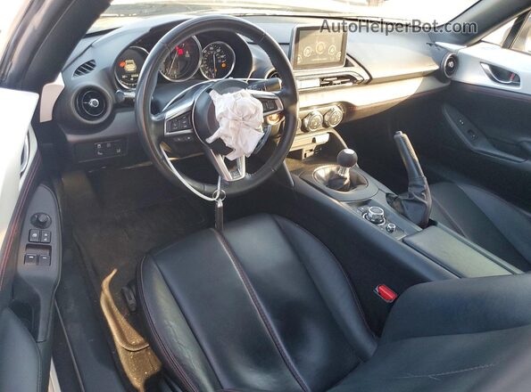 JM1NDAM73H0107403 2017 MAZDA MX-5 White Dashboard view