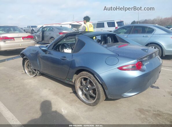 JM1NDAM73H0108115 2017 MAZDA MX-5 MIATA RF Синий Задняя левая четверть