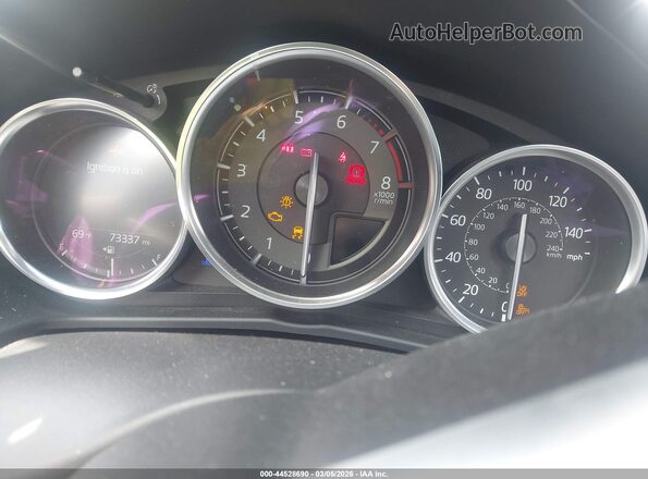 JM1NDAM73H0108115 2017 MAZDA MX-5 MIATA RF Синий Вид задних сидений