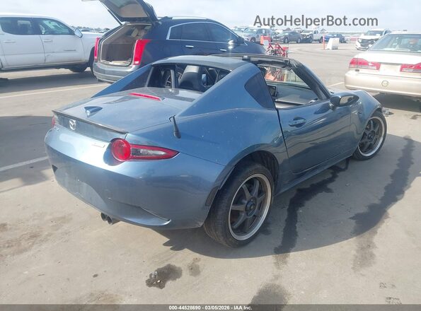 JM1NDAM73H0108115 2017 MAZDA MX-5 MIATA RF Синий Задняя правая четверть