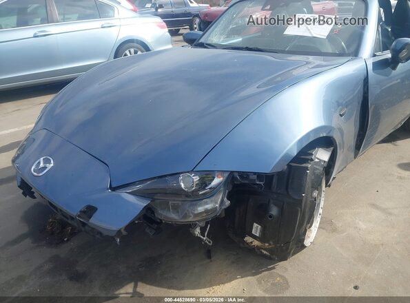 JM1NDAM73H0108115 2017 MAZDA MX-5 MIATA RF Синий Вид спереди