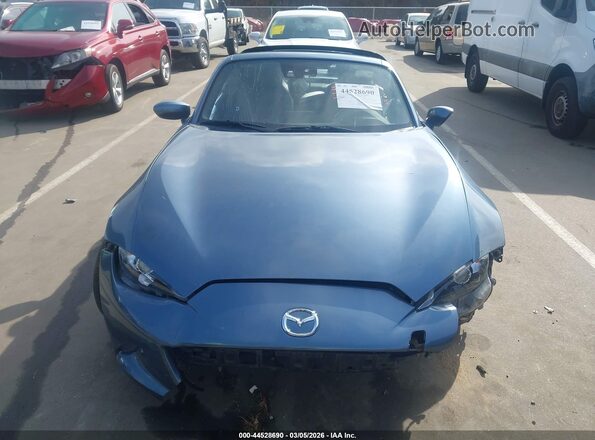 JM1NDAM73H0108115 2017 MAZDA MX-5 MIATA RF Синий Вид щитка приборов