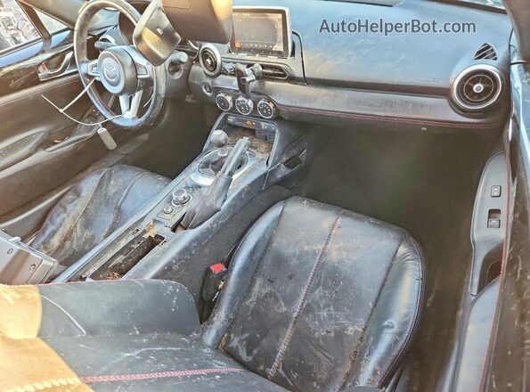 JM1NDAM73H0108146 2017 MAZDA MX-5 Black Widok deski rozdzielczej