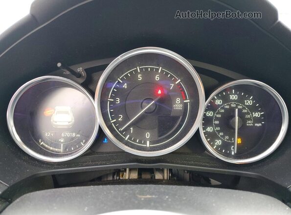 JM1NDAM74M0453275 2021 MAZDA MX-5 Gray Vista del cuadro de instrumentos
