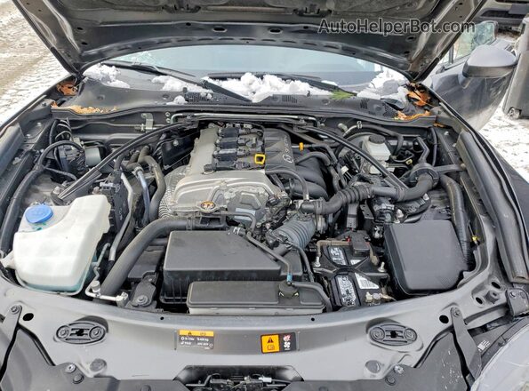 JM1NDAM74M0453275 2021 MAZDA MX-5 Gray Vista interior trasera