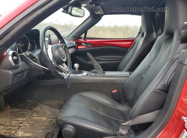 JM1NDAM74M0455883 2021 MAZDA MX-5 Red Front interior view