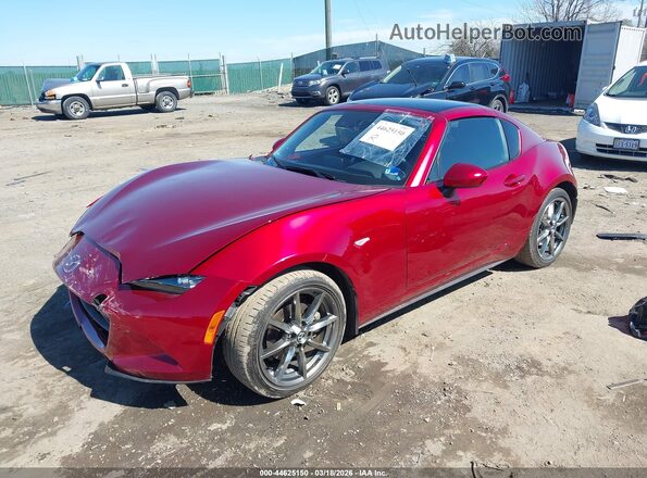 JM1NDAM74N0503285 2022 MAZDA MX-5 MIATA RF Красный Передняя левая четверть