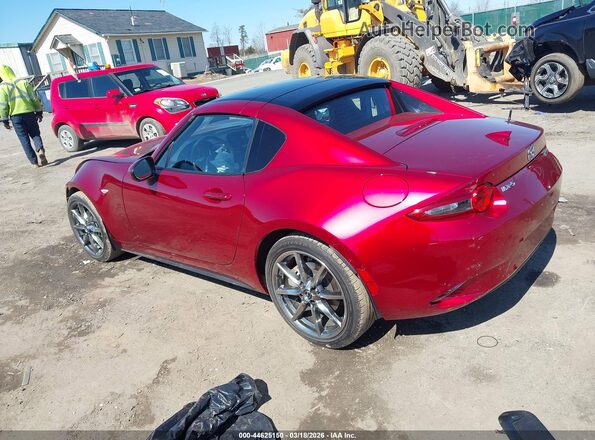 JM1NDAM74N0503285 2022 MAZDA MX-5 MIATA RF Красный Задняя левая четверть