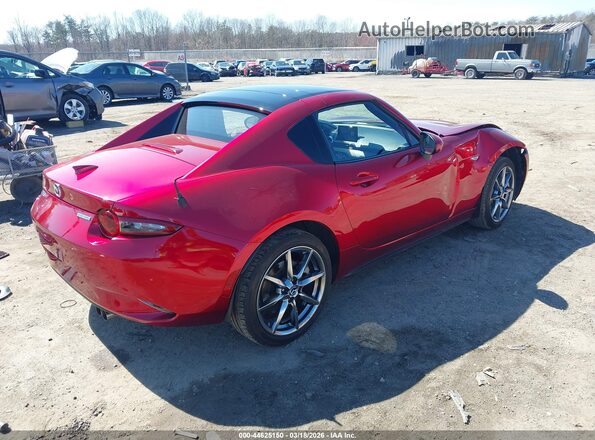 JM1NDAM74N0503285 2022 MAZDA MX-5 MIATA RF Красный Задняя правая четверть