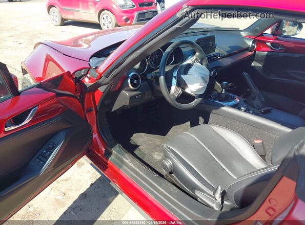 JM1NDAM74N0503285 2022 MAZDA MX-5 MIATA RF Красный Вид наклейки с VIN-кодом