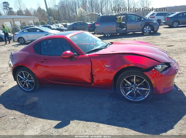 JM1NDAM74N0503285 2022 MAZDA MX-5 MIATA RF Красный Вид задней части салона