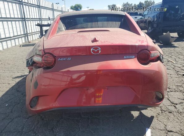 JM1NDAM75H0105653 2017 MAZDA MX-5 Red Vista trasera