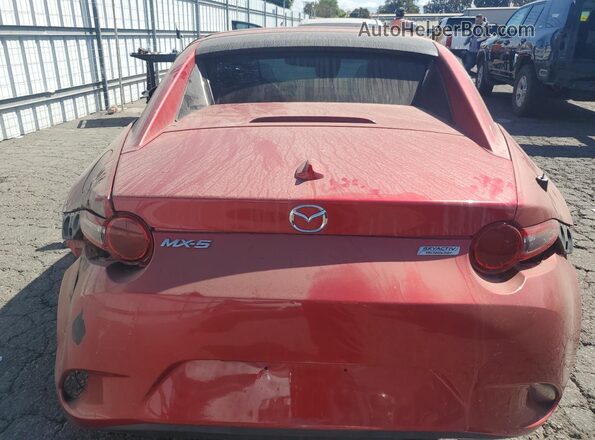 JM1NDAM75H0105653 2017 MAZDA MX-5 Red Vista de los asientos traseros