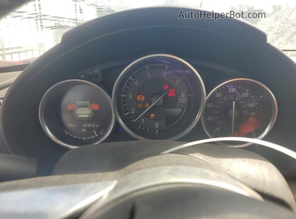 JM1NDAM75H0105653 2017 MAZDA MX-5 Red Vista del cuadro de instrumentos