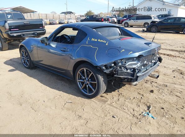 JM1NDAM76H0100154 2017 MAZDA MX-5 MIATA RF Blue Rear left