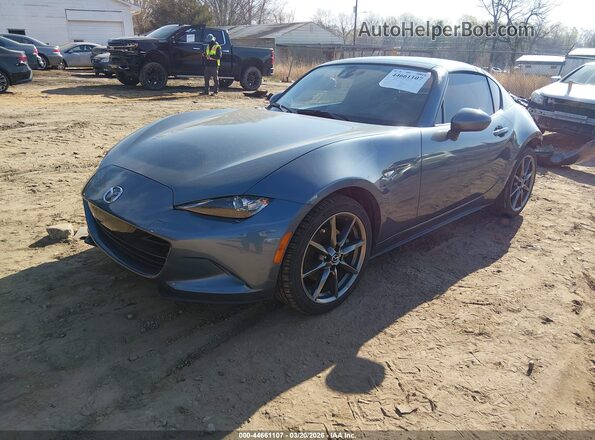 JM1NDAM76H0100154 2017 MAZDA MX-5 MIATA RF Blue Front left