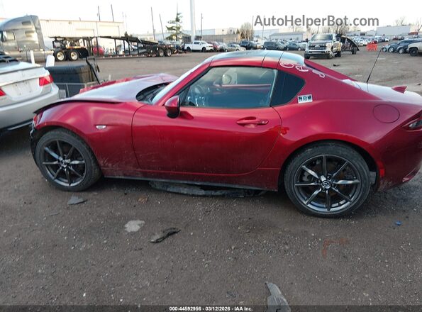 JM1NDAM76L0416243 2020 MAZDA MX-5 MIATA RF Red Սալոնի 360 աստիճան տեսք