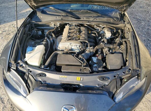 JM1NDAM77H0102785 2017 MAZDA MX-5 Gray Vista interior trasera