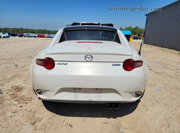 JM1NDAM77H0108831 2017 MAZDA MX-5 White Вид ззаду
