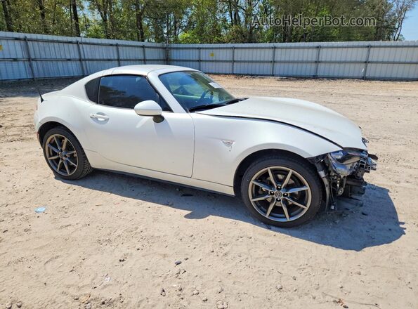 JM1NDAM77H0108831 2017 MAZDA MX-5 White Передня права чверть