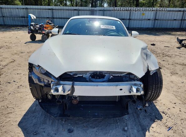 JM1NDAM77H0108831 2017 MAZDA MX-5 White Вид спереду