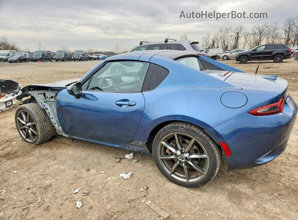 JM1NDAM77J0204478 2018 MAZDA MX-5 Blue Задня ліва чверть