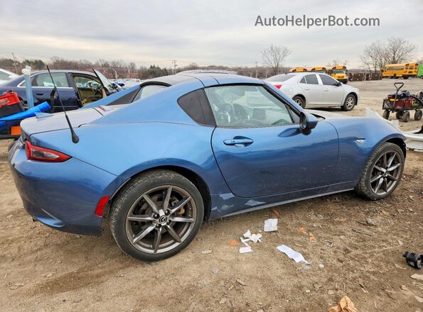 JM1NDAM77J0204478 2018 MAZDA MX-5 Blue Задня права чверть