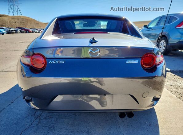 JM1NDAM78H0108742 2017 MAZDA MX-5 Gray Вид ззаду
