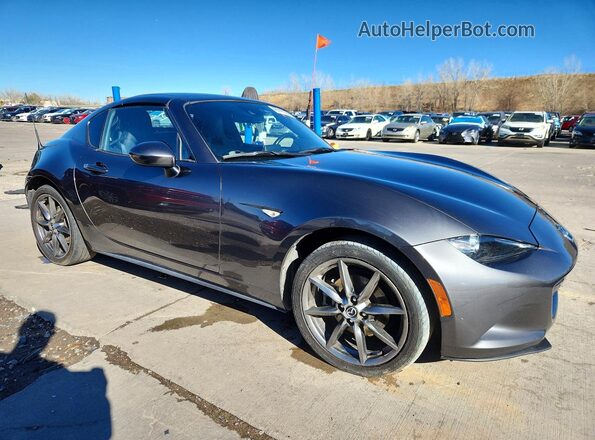 JM1NDAM78H0108742 2017 MAZDA MX-5 Gray Передня права чверть