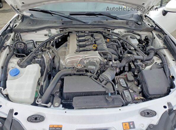 JM1NDAM78M0458950 2021 MAZDA MX-5 Белый Вид задней части салона