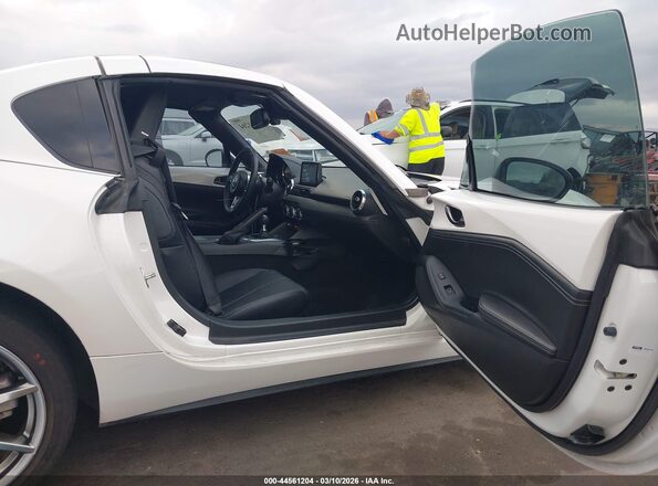 JM1NDAM78N0508022 2022 MAZDA MX-5 MIATA RF White Սալոնի դիմացի տեսք