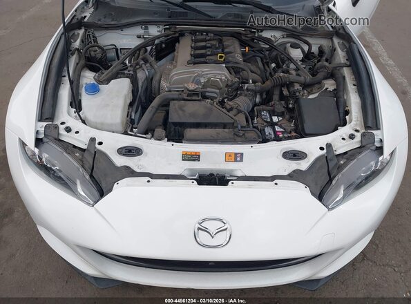 JM1NDAM78N0508022 2022 MAZDA MX-5 MIATA RF White Հետևի տեսք
