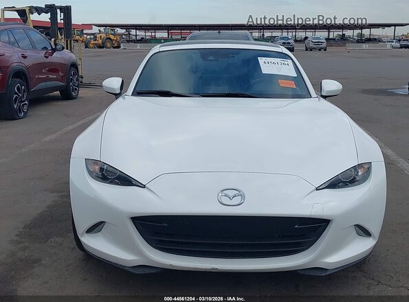 JM1NDAM78N0508022 2022 MAZDA MX-5 MIATA RF White Սարքավորումների վահանակի տեսք