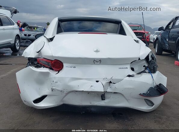 JM1NDAM78N0508022 2022 MAZDA MX-5 MIATA RF White Դիմացի տեսք