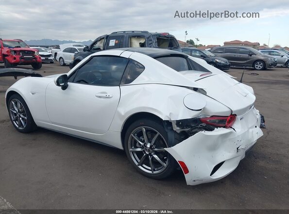 JM1NDAM78N0508022 2022 MAZDA MX-5 MIATA RF White Հետևի ձախ