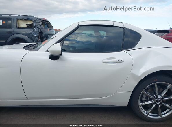 JM1NDAM78N0508022 2022 MAZDA MX-5 MIATA RF White Սալոնի 360 աստիճան տեսք