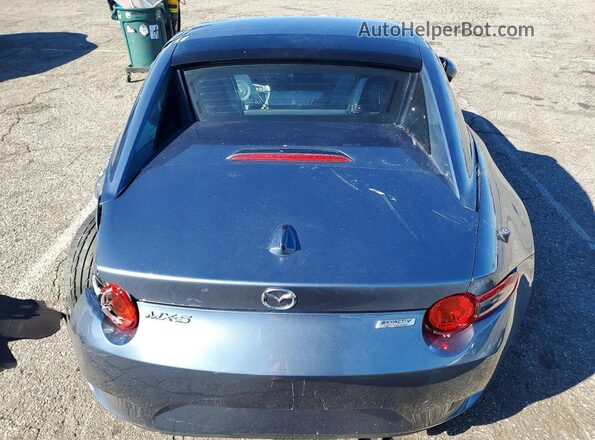 JM1NDAM79H0109012 2017 MAZDA MX-5 Blue უკანა სავარძლების ხედი