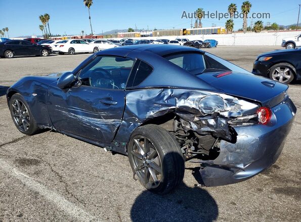 JM1NDAM79H0109012 2017 MAZDA MX-5 Blue უკანა მარცხენა