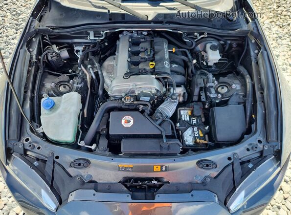 JM1NDAM7XK0303362 2019 MAZDA MX-5 Gray Սալոնի հետևի տեսք