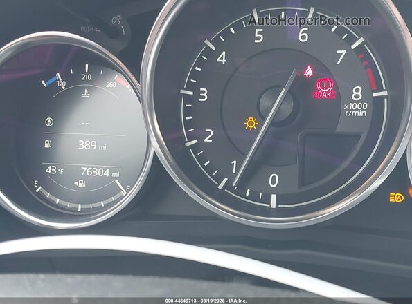 JM1NDAM7XK0306827 2019 MAZDA MX-5 MIATA RF Black Widok tylnych siedzeń
