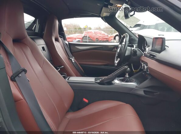 JM1NDAM7XK0306827 2019 MAZDA MX-5 MIATA RF Black Widok wnętrza z przodu