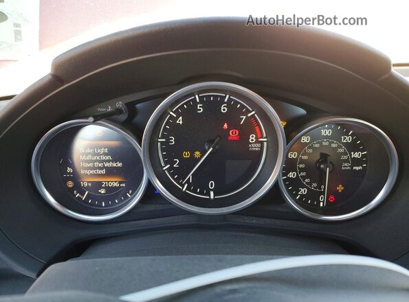 JM1NDAM7XR0600237 2024 MAZDA MX-5 Red Вид щитка приладів
