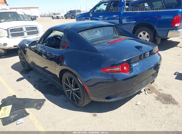 JM1NDAM7XS0652926 2025 MAZDA MX-5 MIATA RF Blue უკანა მარცხენა
