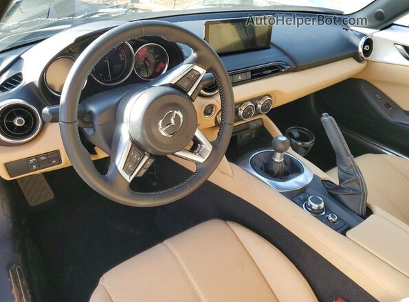JM1NDAM7XS0653400 2025 MAZDA MX-5 White წინა პანელის ხედი
